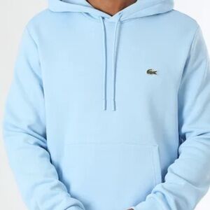Lacoste Men's Sky Blue Hoodie